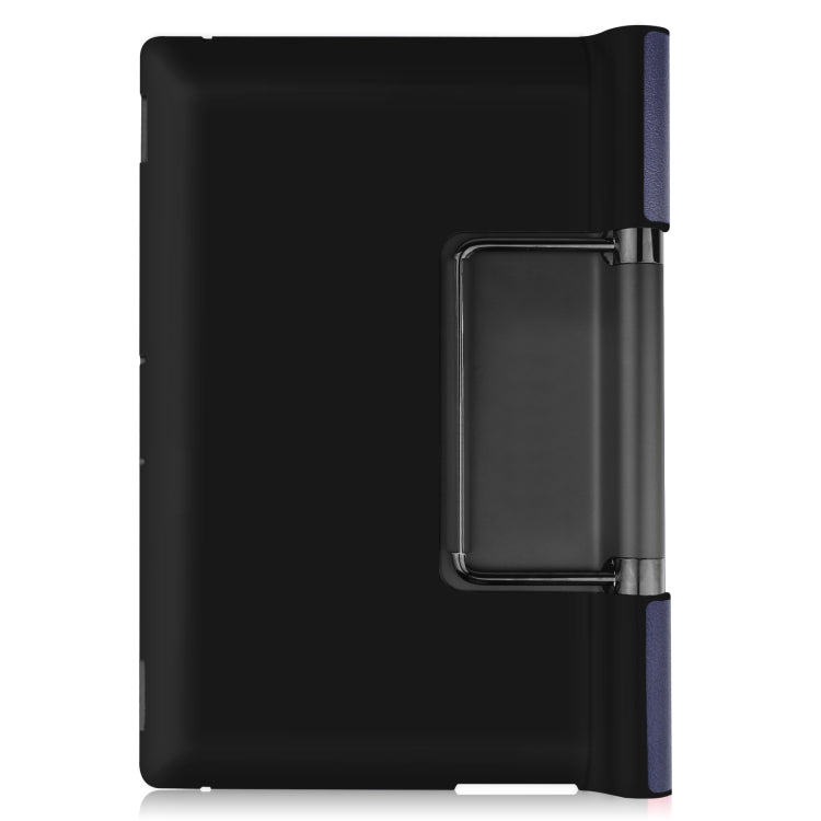 For Lenovo Yoga Pad Pro 13 inch YF K606F Custer Texture Horizontal Flip PU Leather Case with Holder