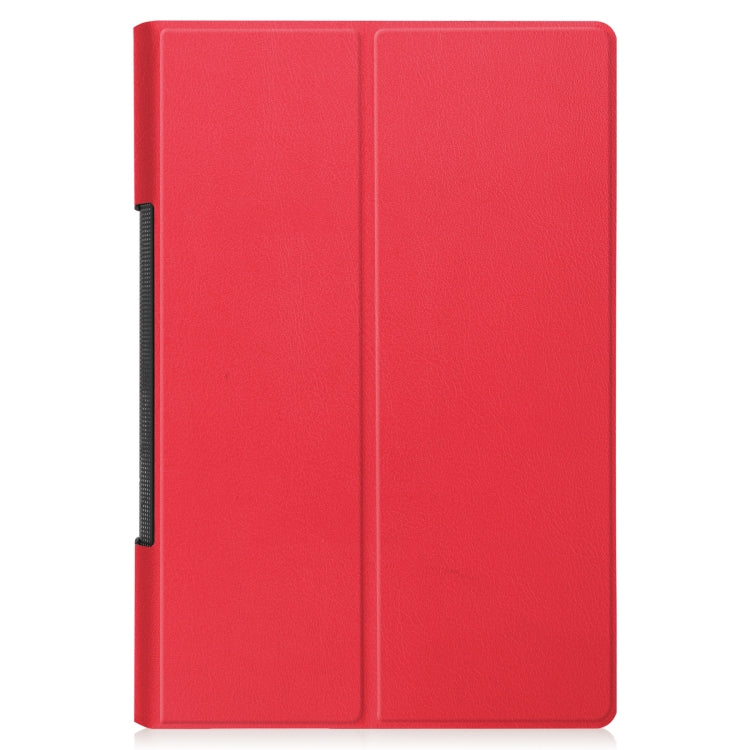 For Lenovo Yoga Pad Pro 13 inch YF K606F Custer Texture Horizontal Flip PU Leather Case with Holder