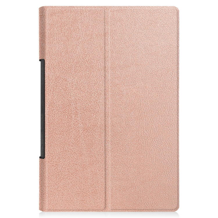 For Lenovo Yoga Pad Pro 13 inch YF K606F Custer Texture Horizontal Flip PU Leather Case with Holder