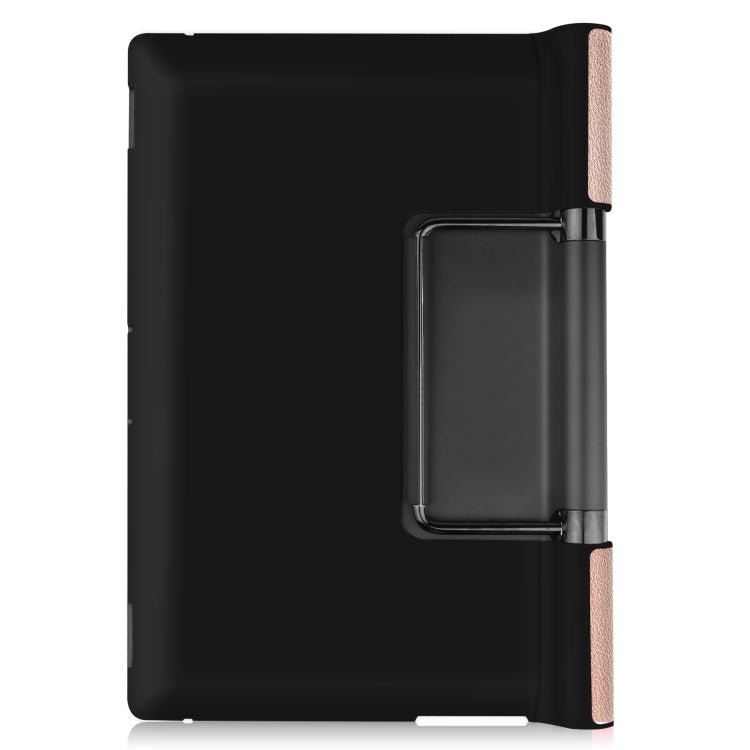 For Lenovo Yoga Pad Pro 13 inch YF K606F Custer Texture Horizontal Flip PU Leather Case with Holder