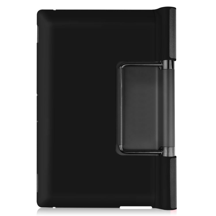 For Lenovo Yoga Pad Pro 13 inch YF K606F Custer Texture Horizontal Flip PU Leather Case with Holder