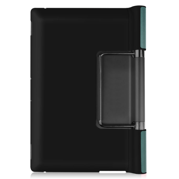 For Lenovo Yoga Pad Pro 13 inch YF K606F Custer Texture Horizontal Flip PU Leather Case with Holder