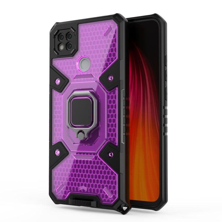 For Xiaomi Redmi 9C Space PC+TPU Ring Holder Protective Case