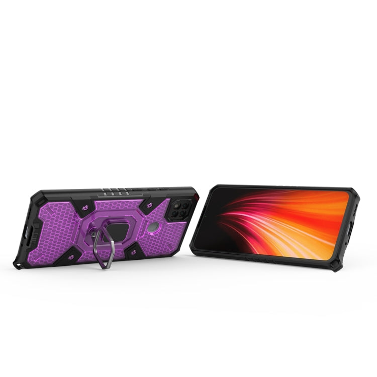 For Xiaomi Redmi 9C Space PC+TPU Ring Holder Protective Case