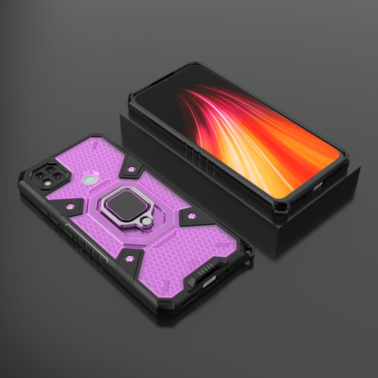 For Xiaomi Redmi 9C Space PC+TPU Ring Holder Protective Case