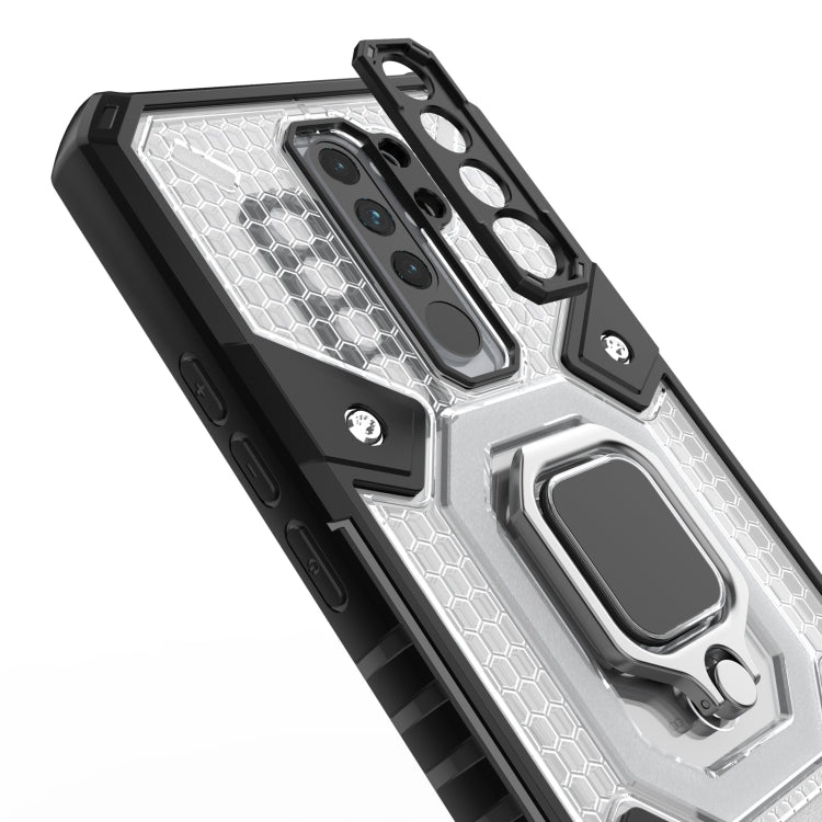 For Xiaomi Redmi 9 Space PC+TPU Ring Holder Protective Case