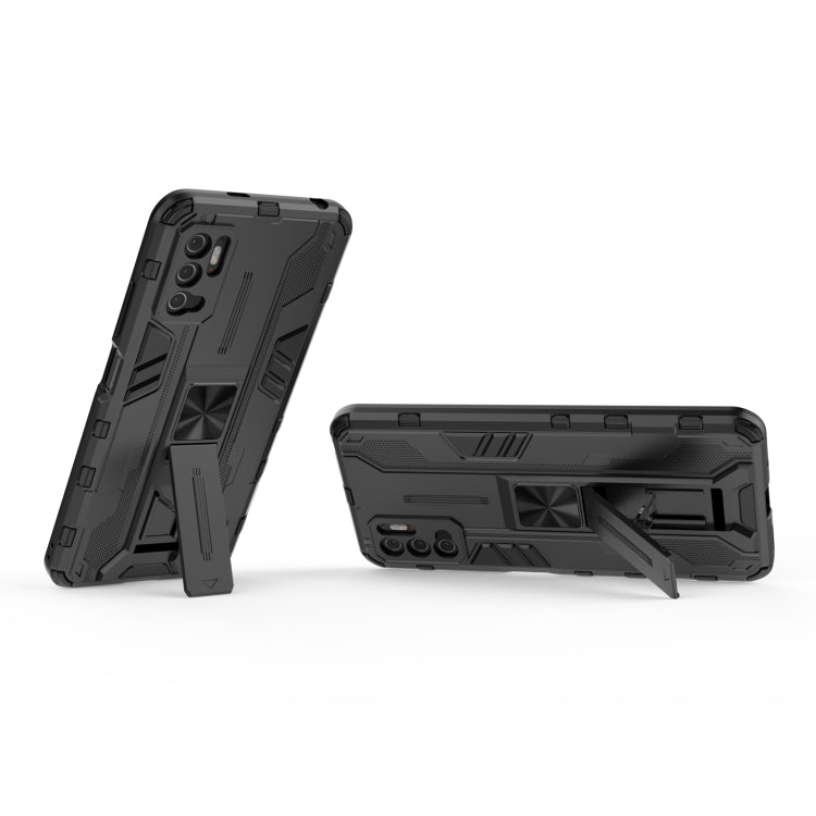 For Xiaomi Redmi Note 10 5G Supersonic PC + TPU Shock-proof Protective Case with Holder