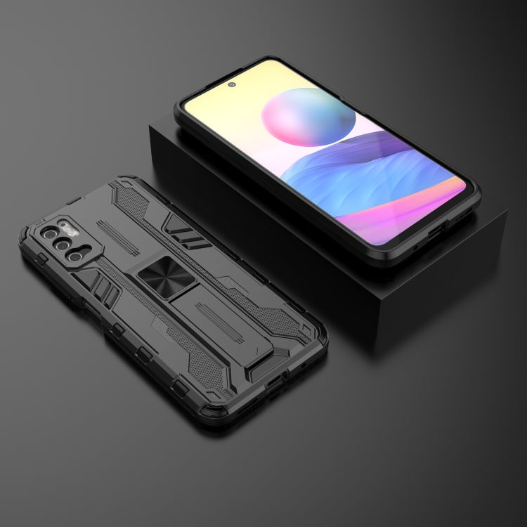 For Xiaomi Redmi Note 10 5G Supersonic PC + TPU Shock-proof Protective Case with Holder