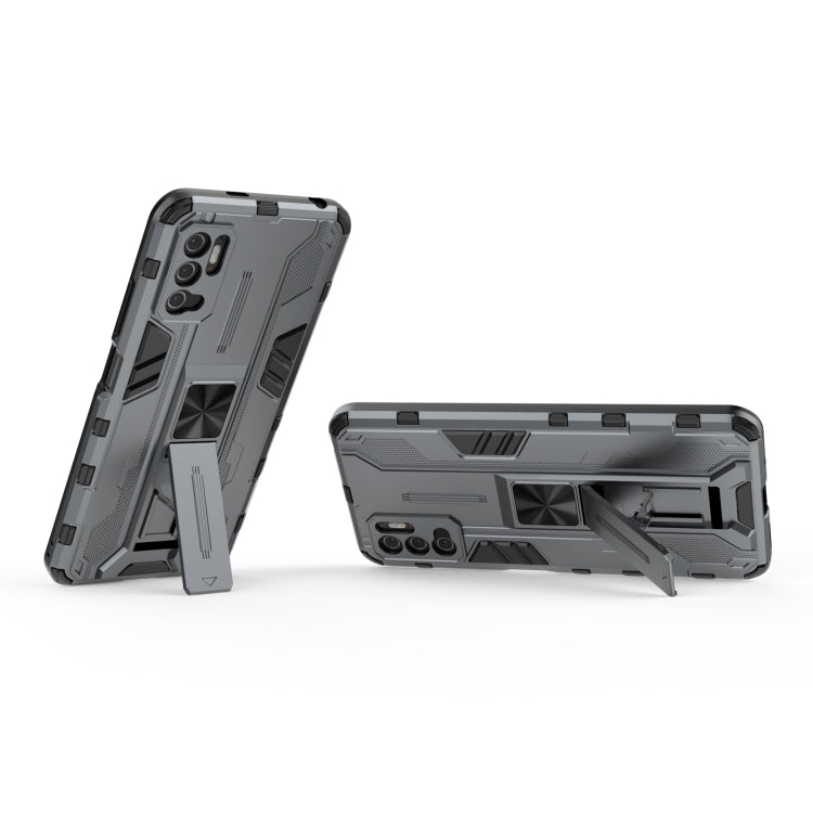 For Xiaomi Redmi Note 10 5G Supersonic PC + TPU Shock-proof Protective Case with Holder