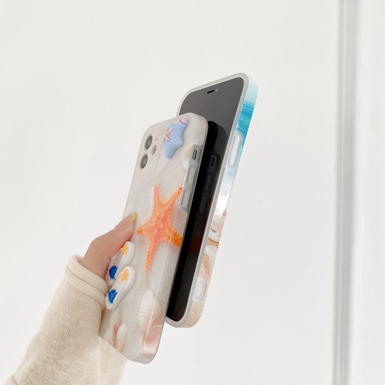For iPhone 11 Pro Summer Beach Pattern Full Coverage Shockproof Protective Case