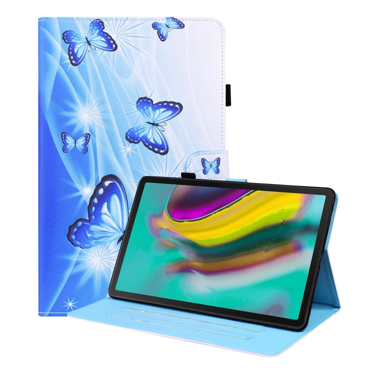 For Samsung Galaxy Tab S5e 10.5 SM-T720 / SM-T725 Animal Pattern Horizontal Flip Leather Case with Holder & Card Slots & Photo Frame