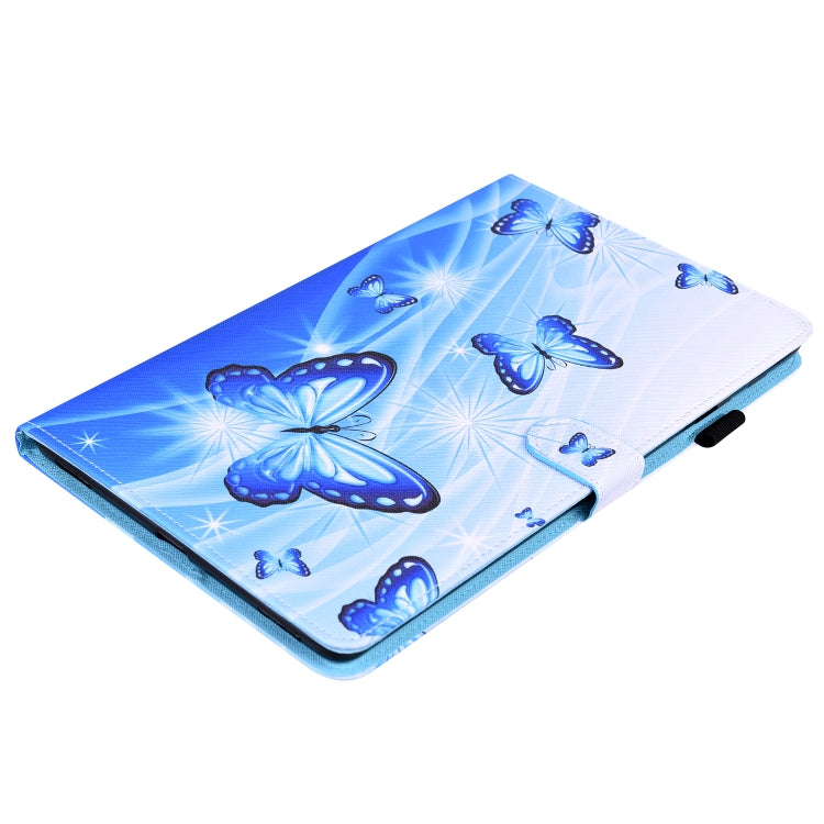 For Samsung Galaxy Tab S5e 10.5 SM-T720 / SM-T725 Animal Pattern Horizontal Flip Leather Case with Holder & Card Slots & Photo Frame