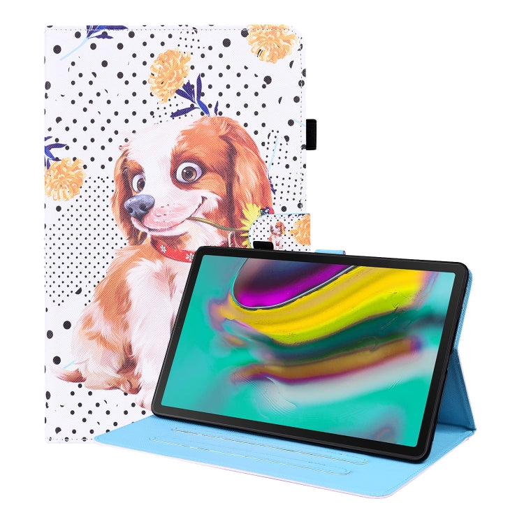 For Samsung Galaxy Tab S5e 10.5 SM-T720 / SM-T725 Animal Pattern Horizontal Flip Leather Case with Holder & Card Slots & Photo Frame