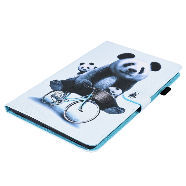 For Samsung Galaxy Tab S5e 10.5 SM-T720 / SM-T725 Animal Pattern Horizontal Flip Leather Case with Holder & Card Slots & Photo Frame