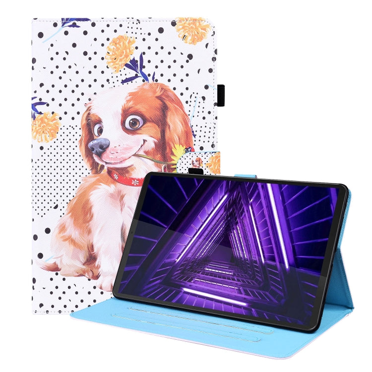 For Lenovo Tab M10 HD Gen 2 TB-X306F Animal Pattern Horizontal Flip Leather Case with Holder & Card Slots & Photo Frame