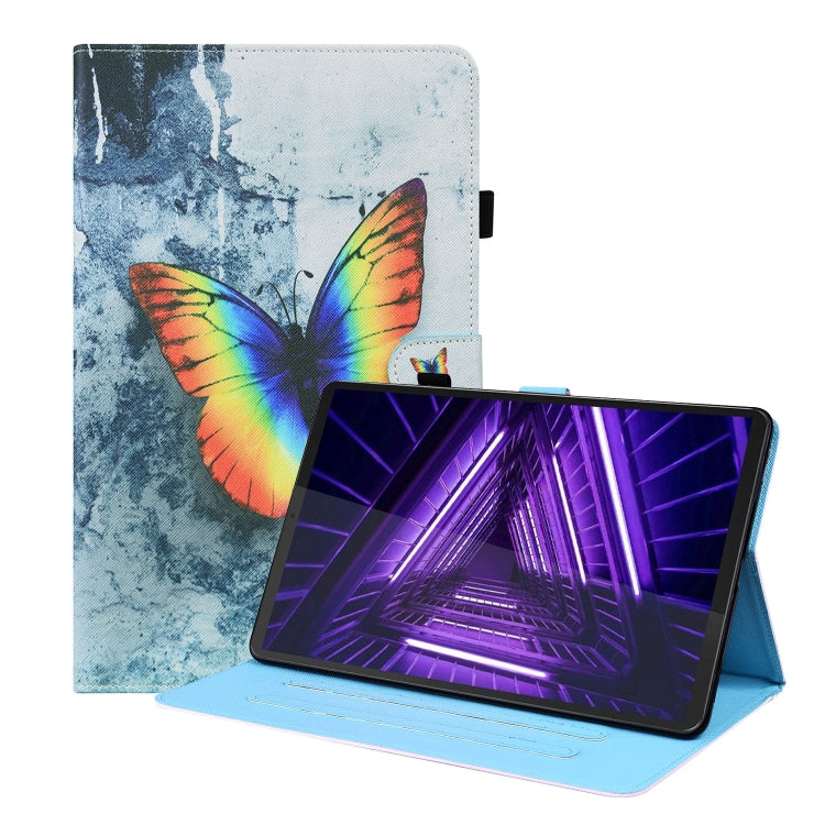 For Lenovo Tab M10 HD Gen 2 TB-X306F Animal Pattern Horizontal Flip Leather Case with Holder & Card Slots & Photo Frame