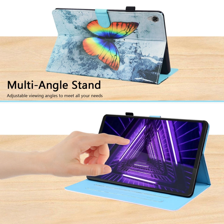 For Lenovo Tab M10 HD Gen 2 TB-X306F Animal Pattern Horizontal Flip Leather Case with Holder & Card Slots & Photo Frame