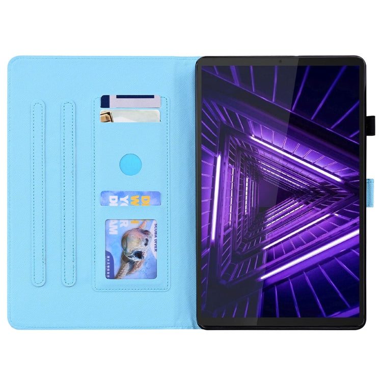 For Lenovo Tab M10 HD Gen 2 TB-X306F Animal Pattern Horizontal Flip Leather Case with Holder & Card Slots & Photo Frame