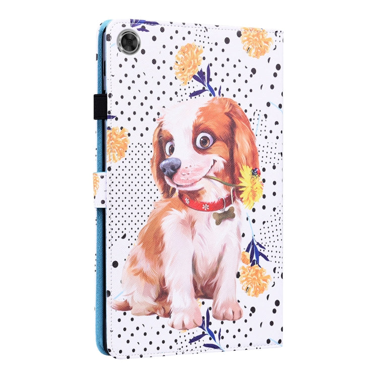 For Lenovo M10 Plus TB-X606F Animal Pattern Horizontal Flip Leather Case with Holder & Card Slots & Photo Frame