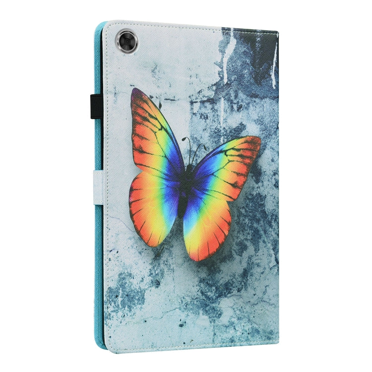 For Lenovo M10 Plus TB-X606F Animal Pattern Horizontal Flip Leather Case with Holder & Card Slots & Photo Frame
