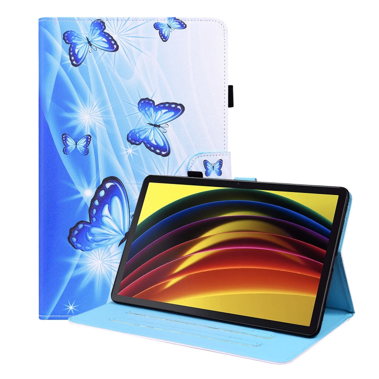 For Lenovo Tab P11 TB-J606F Animal Pattern Horizontal Flip Leather Case with Holder & Card Slots & Photo Frame
