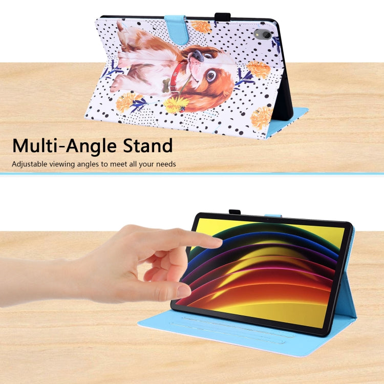 For Lenovo Tab P11 TB-J606F Animal Pattern Horizontal Flip Leather Case with Holder & Card Slots & Photo Frame