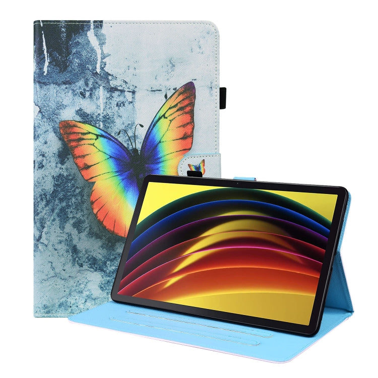 For Lenovo Tab P11 TB-J606F Animal Pattern Horizontal Flip Leather Case with Holder & Card Slots & Photo Frame