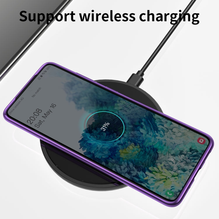 For Samsung Galaxy A71 Ultra-thin Electroplating Dandelion Pattern Protective Case
