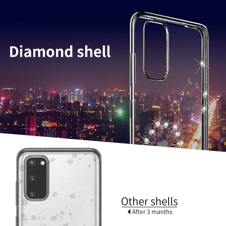 For Samsung Galaxy A71 Ultra-thin Electroplating Dandelion Pattern Protective Case