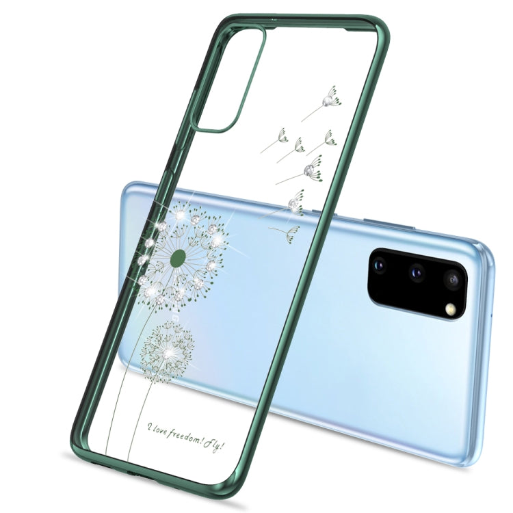 For Samsung Galaxy A51 Ultra-thin Electroplating Dandelion Pattern Protective Case