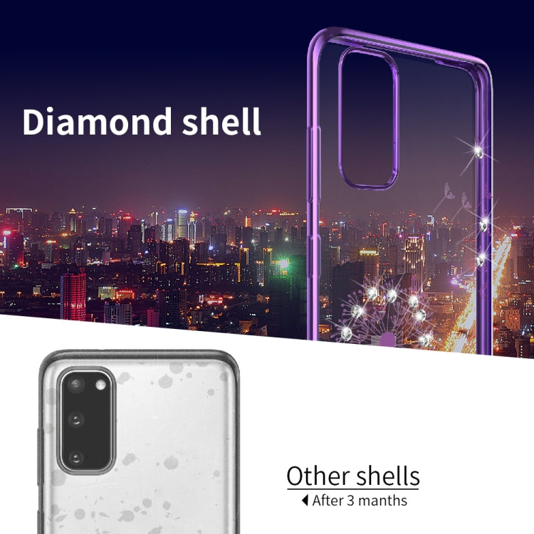 For Samsung Galaxy A51 Ultra-thin Electroplating Dandelion Pattern Protective Case