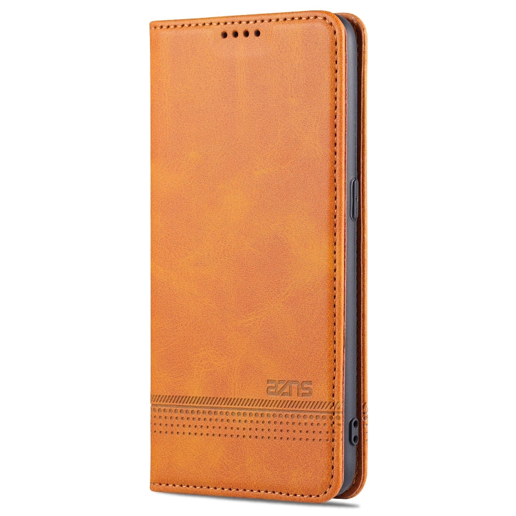 For OPPO K9 5G AZNS Magnetic Calf Texture Horizontal Flip Leather Case with Card Slots & Holder & Wallet