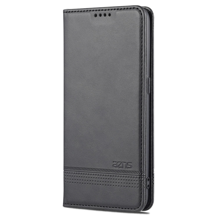 For OPPO K9 5G AZNS Magnetic Calf Texture Horizontal Flip Leather Case with Card Slots & Holder & Wallet