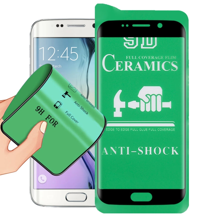 For Samsung Galaxy S6 edge 9D Full Screen Full Glue Ceramic Film