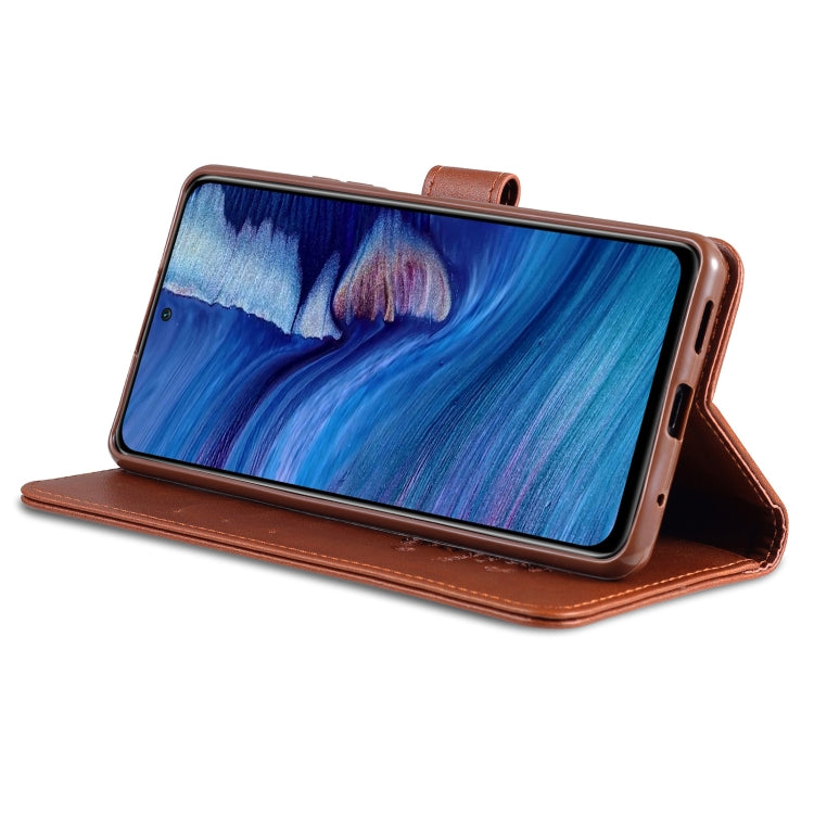 For Xiaomi Redmi Note 10 Pro AZNS Sheepskin Texture Horizontal Flip Leather Case with Holder & Card Slots & Wallet