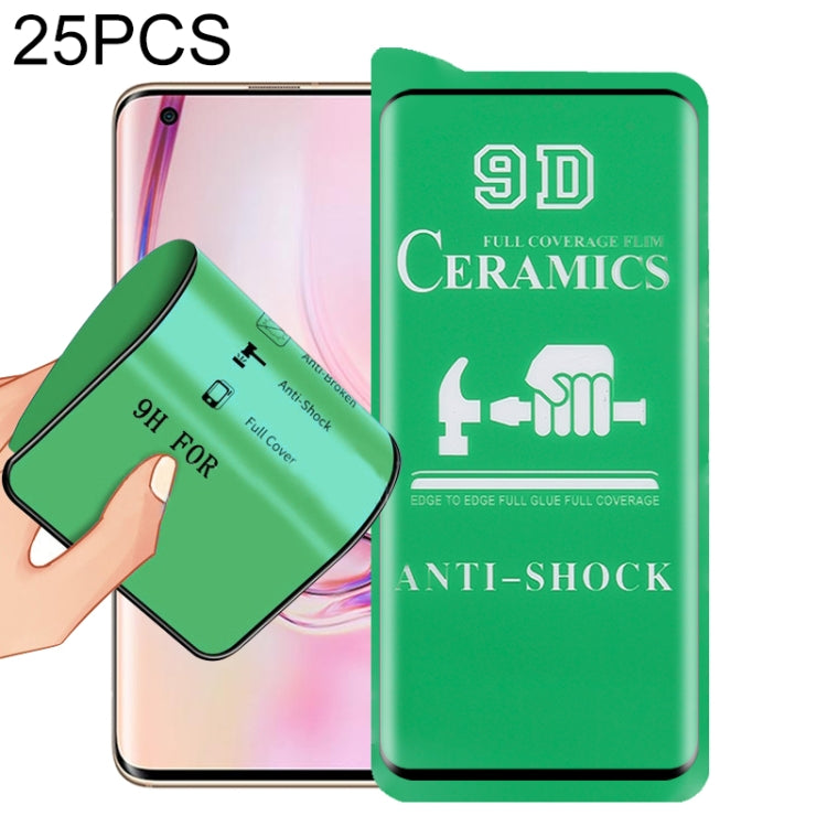 For Xiaomi Redmi Note 10 Pro 25 PCS 9D Full Screen Full Glue Ceramic Film