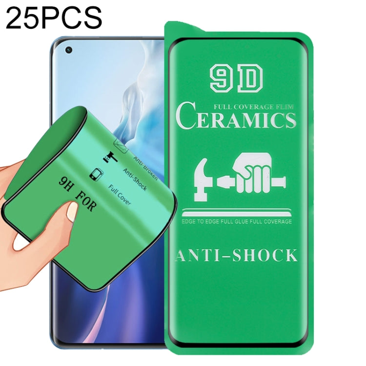 For Xiaomi Mi 11 / 11 Pro 25 PCS 9D Full Screen Full Glue Ceramic Film