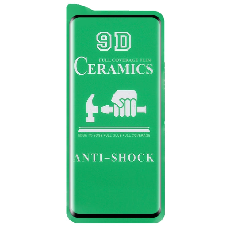For OPPO Reno5 Pro 5G 25 PCS 9D Full Screen Full Glue Ceramic Film