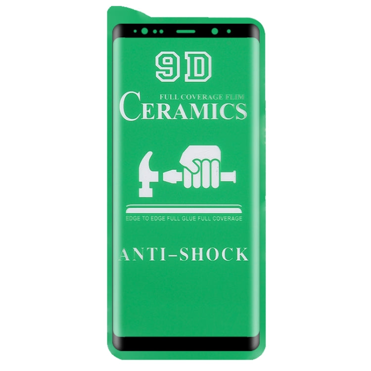 For Samsung Galaxy Note8 25 PCS 9D Full Screen Full Glue Ceramic Film