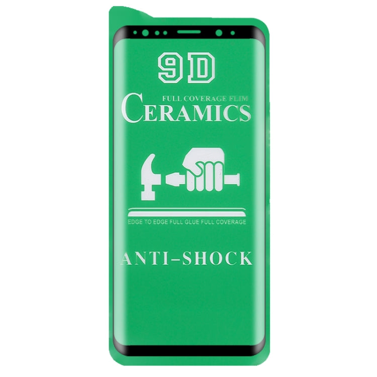 For Samsung Galaxy S9+ 25 PCS 9D Full Screen Full Glue Ceramic Film