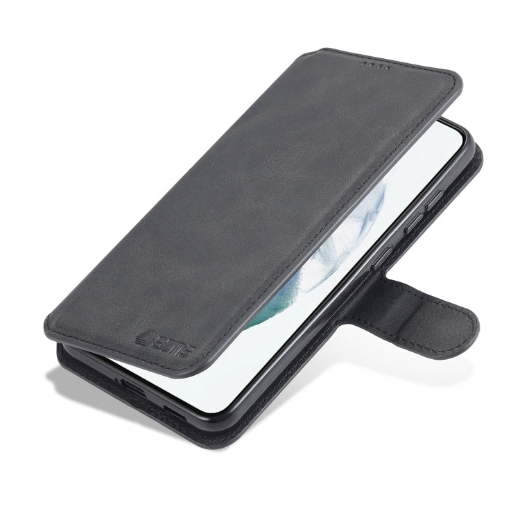 For Samsung Galaxy S21 FE 5G AZNS Calf Texture Horizontal Flip Leather Case with Holder & Card Slots & Wallet & Photo Frame