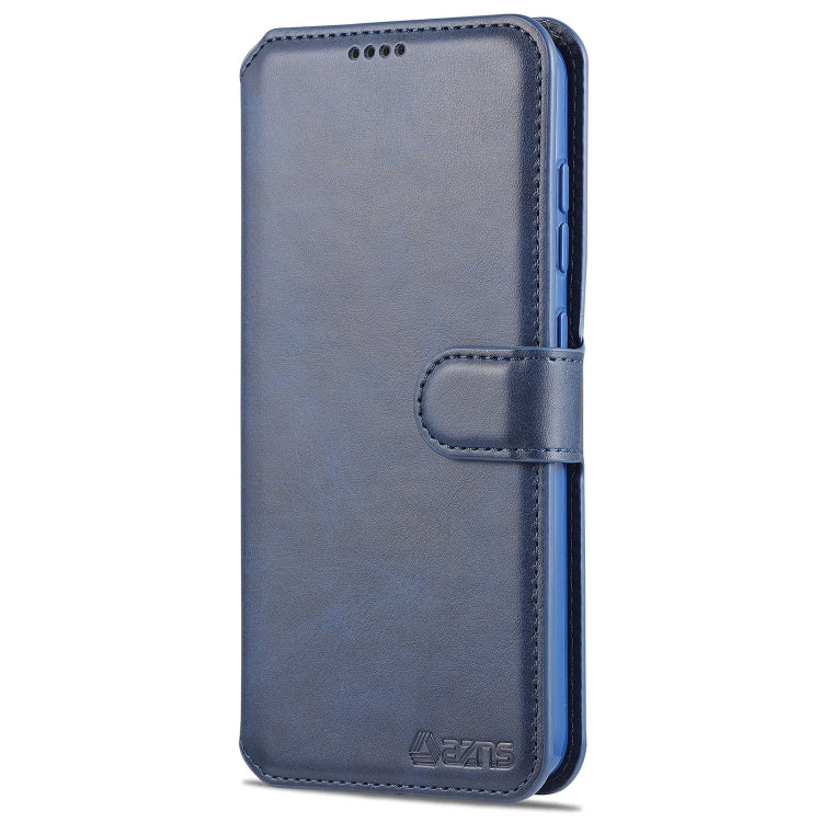For Samsung Galaxy S21 FE 5G AZNS Calf Texture Horizontal Flip Leather Case with Holder & Card Slots & Wallet & Photo Frame