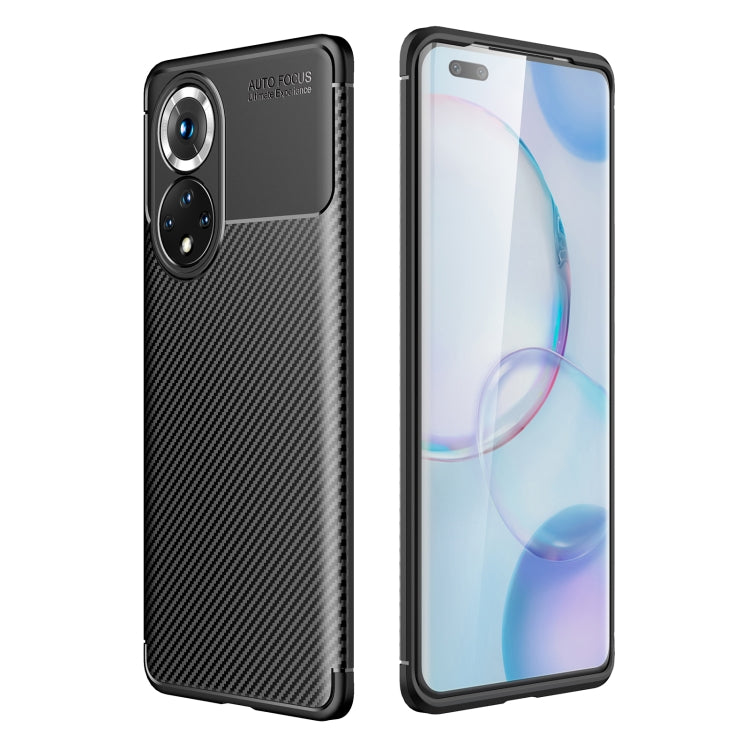 For Honor 50 Pro Carbon Fiber Texture Shockproof TPU Case