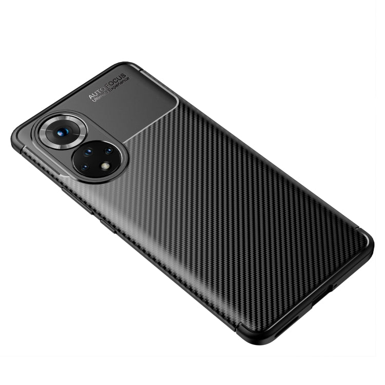 For Honor 50 Pro Carbon Fiber Texture Shockproof TPU Case
