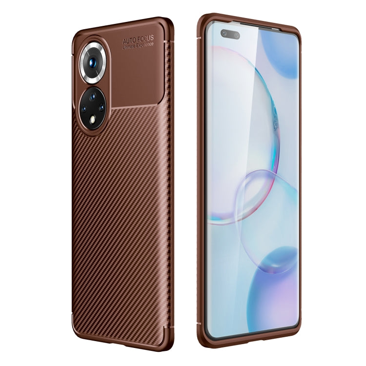 For Honor 50 Pro Carbon Fiber Texture Shockproof TPU Case
