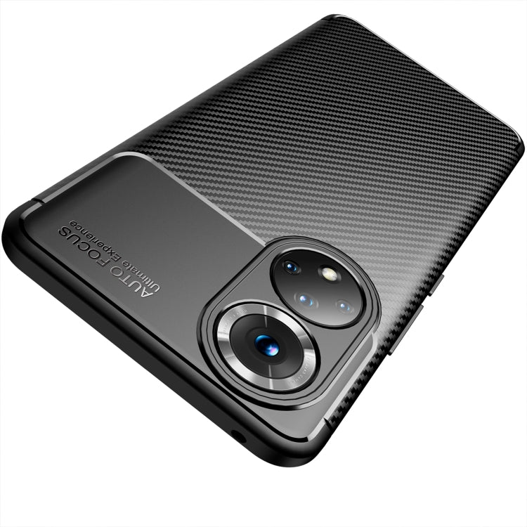 For Honor 50 Pro Carbon Fiber Texture Shockproof TPU Case