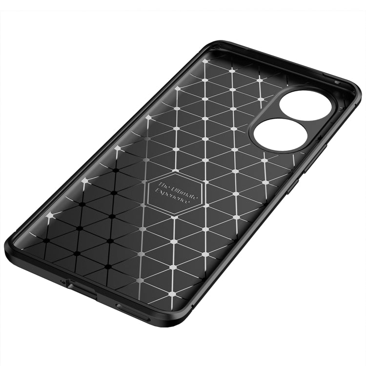 For Honor 50 Pro Carbon Fiber Texture Shockproof TPU Case