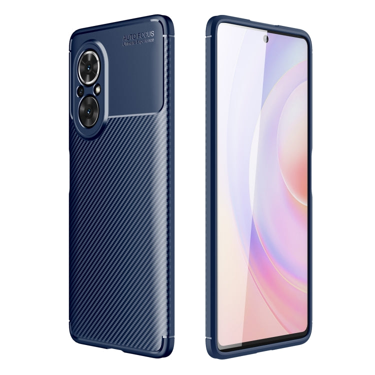 For Honor 50 SE Carbon Fiber Texture Shockproof TPU Case