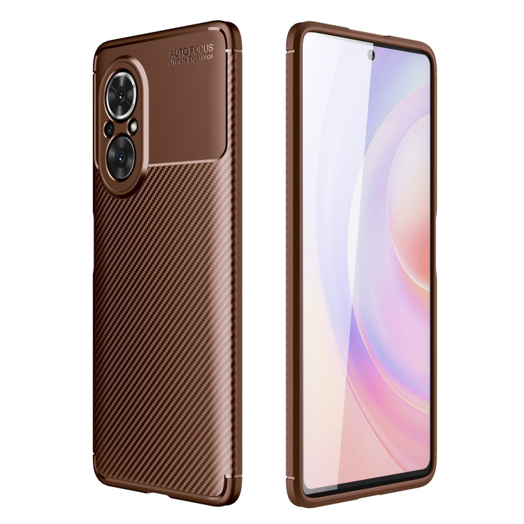 For Honor 50 SE Carbon Fiber Texture Shockproof TPU Case