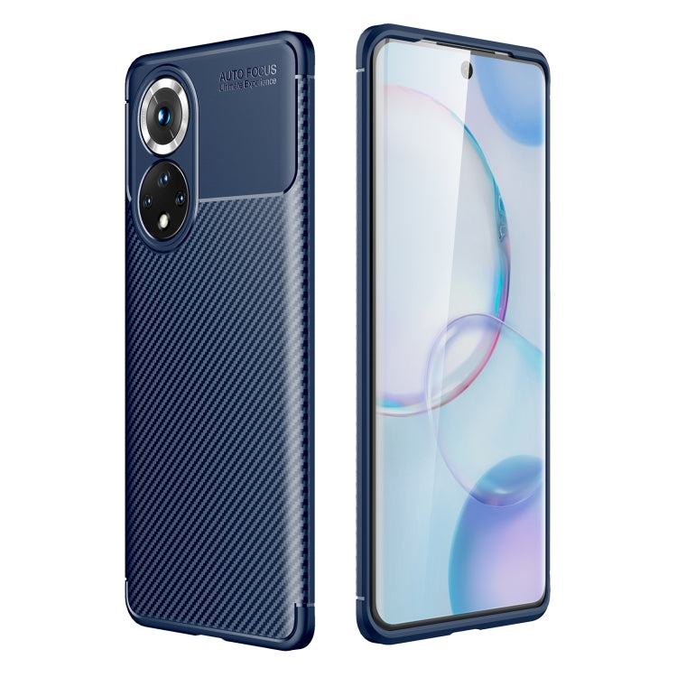 For Honor 50 Carbon Fiber Texture Shockproof TPU Case